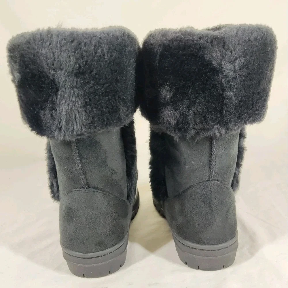 Style & Co Women's Witty Winter Boots, Black Size 5M‎